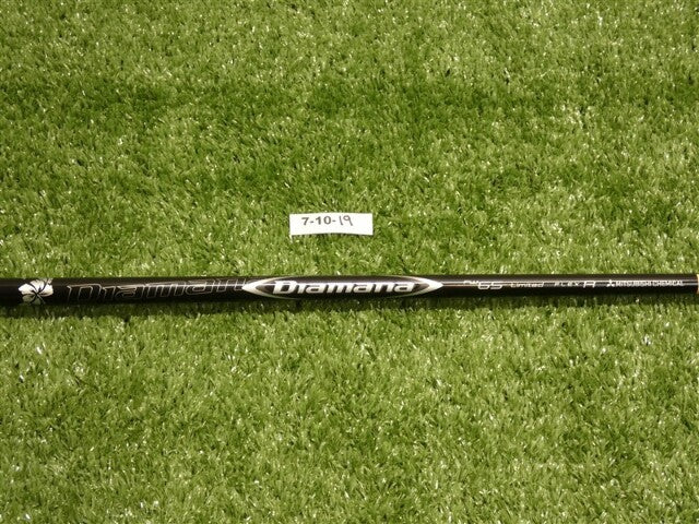 TaylorMade Left Hand Mitsubishi Diamana Limited 65 R Regular 3 Wood Shaft 42.5"
