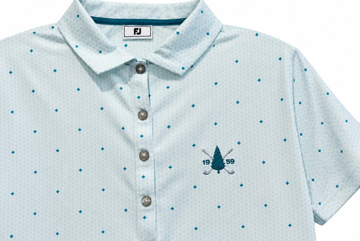 FootJoy Ladies X-Large Teal White Golf Top Polo Shirt $95 Retail NWT