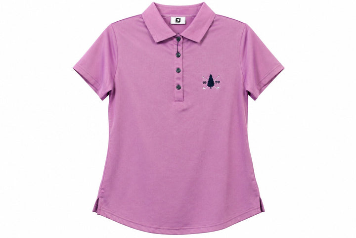 FootJoy Ladies Small Pink Purple Speckle Golf Top Polo Shirt $95 Retail NWT