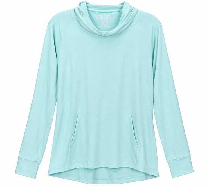 Sun Mountain Ladies Large Aspen Aqua Gallatin Hoodie $100 Retail NWT