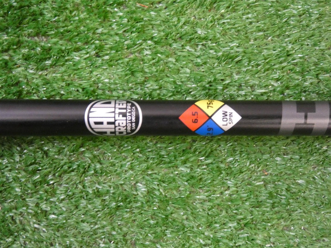 Titleist Project X HZRDUS Hand Crafted 6.5 75g Extra Stiff Driver Shaft w/Tip