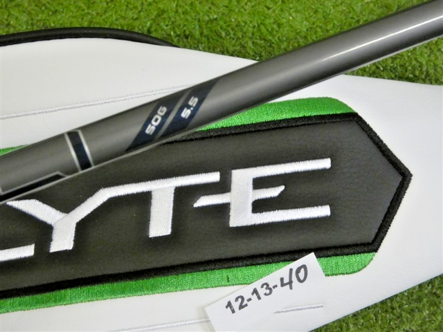Callaway Elyte 10.5* Left Hand Driver Denali Charcoal 50g 5.5 Regular with HC