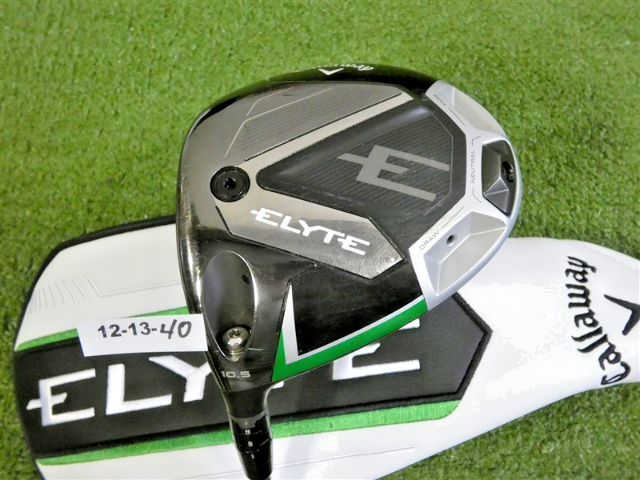 Callaway Elyte 10.5* Left Hand Driver Denali Charcoal 50g 5.5 Regular with HC