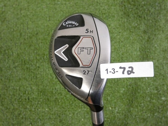 Callaway FT Draw 27* Womens 5 Hybrid Fujikura M Fit-On Ladies Graphite 38.75"