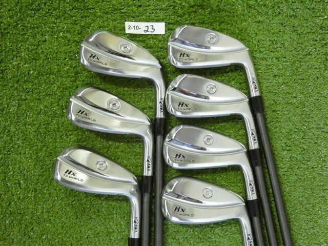 Honma TW767 Hx Irons 5-P &amp; A SteelFiber Private Reserve i95 Stiff Graphite -1"