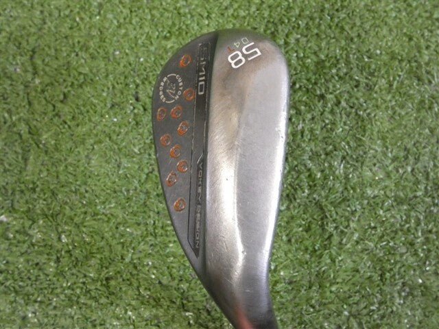 Titleist Vokey SM10 WedgeWorks 58* 4* Lob Wedge T SteelFiber i95 Stiff Graphite