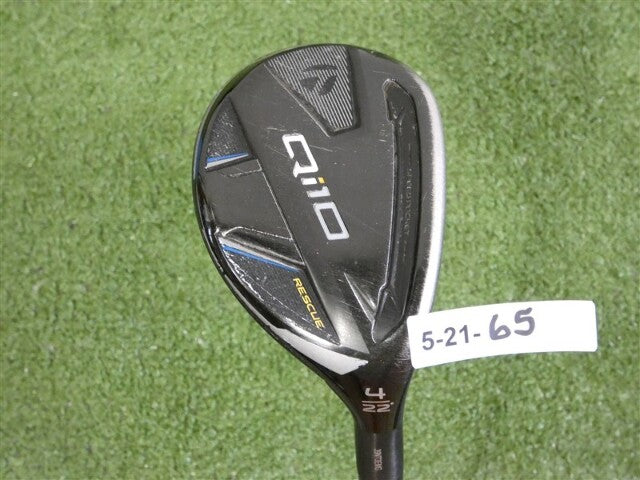 TaylorMade Qi10 22* 4 Hybrid Rescue Ventus TR 6 Regular Graphite