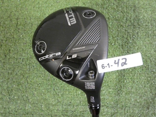 Cobra OPTM LS Titanium 14.5* 3 Wood Denali Black 60g 6.5 X Extra Stiff Excellent