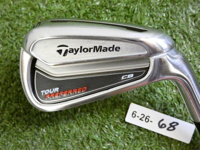 TaylorMade Tour Preferred TP CB 6 Iron KBS Tour V 120 X Extra Stiff Steel +.75"