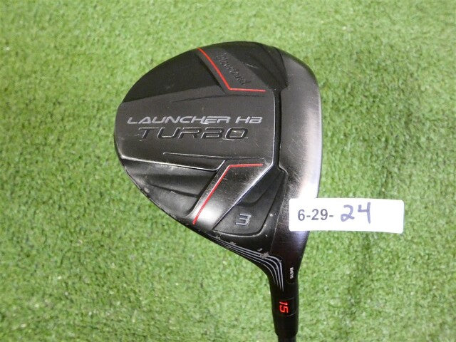 Cleveland Launcher HB Turbo 15* Womens 3 Wood Miyazaki Kua 4L Ladies Mid 42.5"