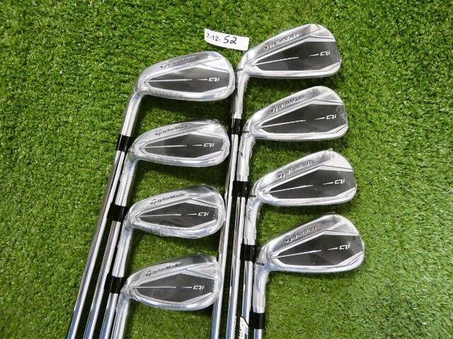 TaylorMade Qi Left Hand Irons 5-P, A &amp; S KBS Max MT 85 Stiff Steel New