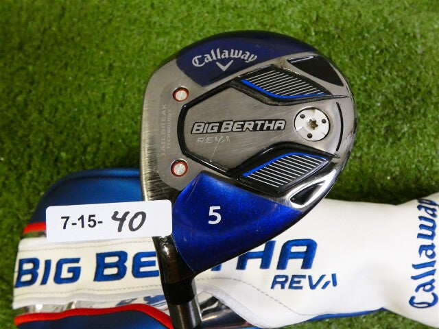 Callaway Big Bertha REVA 21* Womens Left Hand 5 Wood RCH 40 Ladies Graphite HC