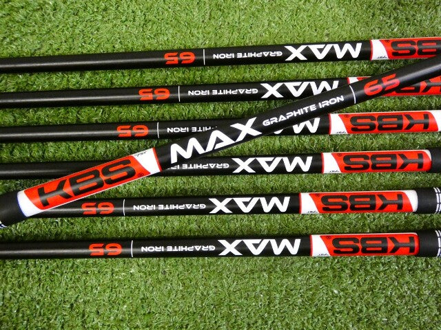 TaylorMade 2024 P770 Irons 5-P &amp; A KBS Max 65 Regular Graphite Undersize -1.25"