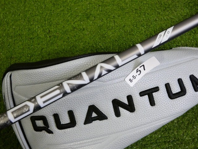 Callaway 2026 Quantum Max 10.5* Driver Denali Frost Silver 50 6.0 Stiff w HC New