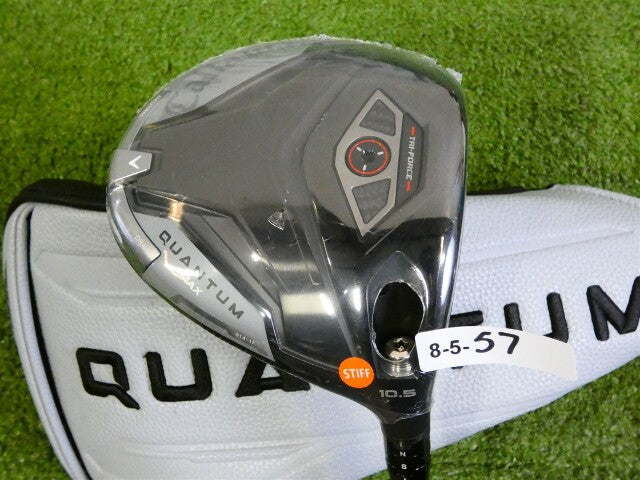 Callaway 2026 Quantum Max 10.5* Driver Denali Frost Silver 50 6.0 Stiff w HC New