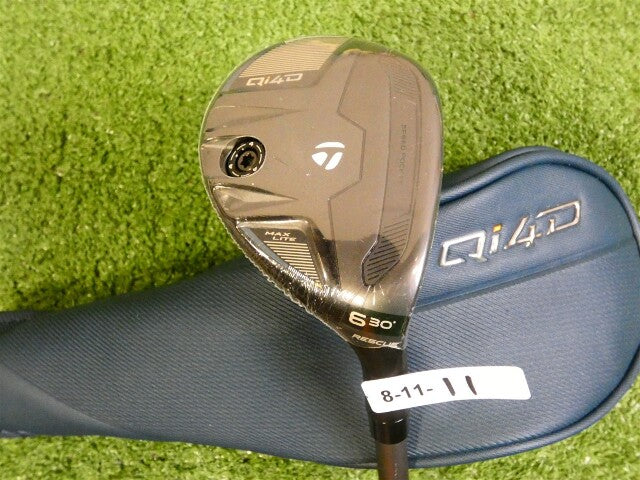 TaylorMade 2026 Qi4D Max Lite 30* Womens 6 Hybrid Rescue REAX 40 Ladies w HC New