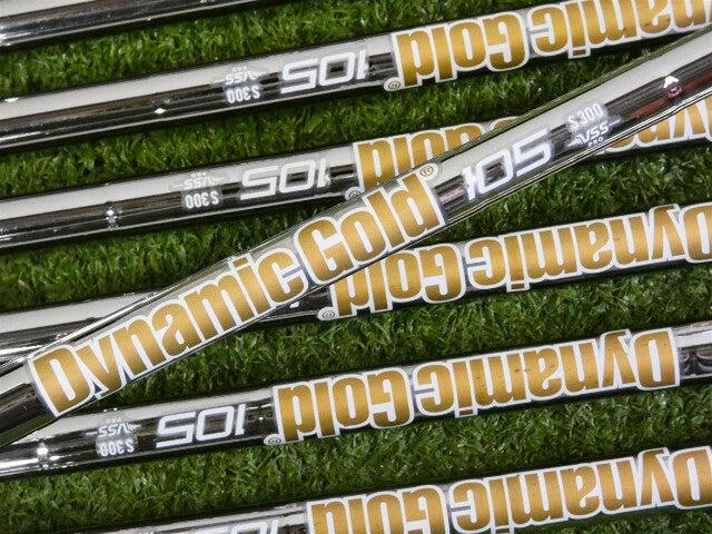TaylorMade 2023 P7MB Forged Irons 4-P Dynamic Gold 105 S300 Stiff Steel