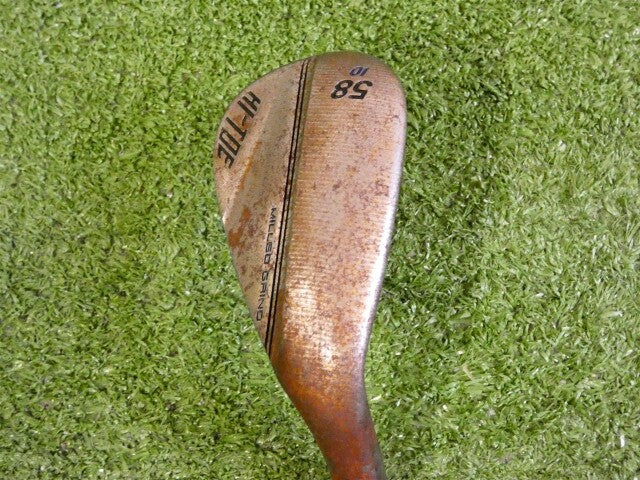 TaylorMade Tour Issue Milled Grind Hi-Toe 3 Raw 58* 10* Lob Wedge KBS Steel