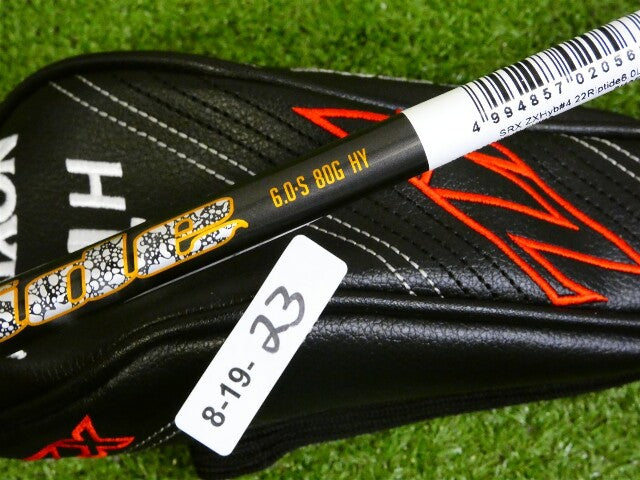 Srixon ZX 22* Left Hand 4 Hybrid Rescue Even Flow Riptide 80g 6.0 Stiff w HC New