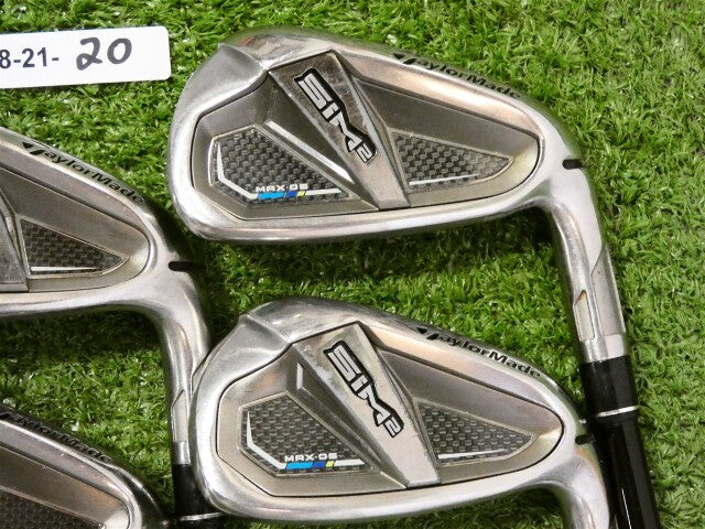 TaylorMade SIM2 Max OS Irons 7-P MMT 55 A Senior Graphite