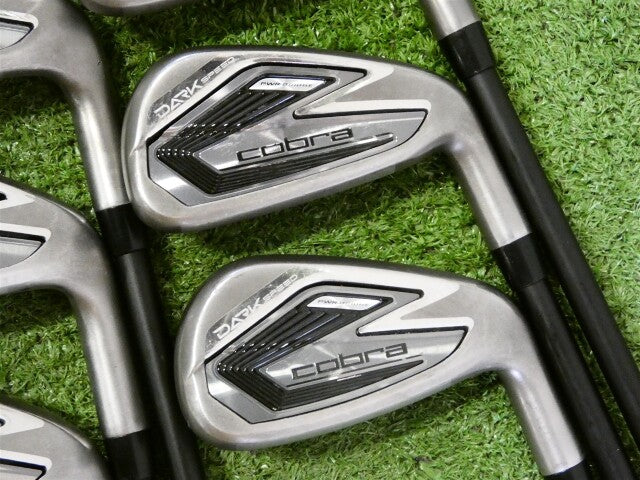 Cobra DarkSpeed Irons 6-P &amp; G KBS PGI 65 A Senior Graphite Excellent