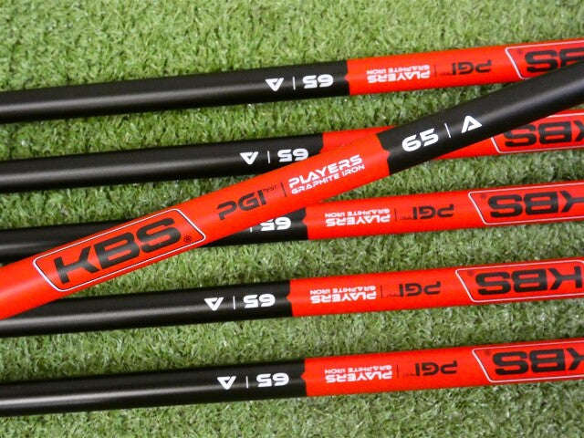 Cobra DarkSpeed Irons 6-P &amp; G KBS PGI 65 A Senior Graphite Excellent