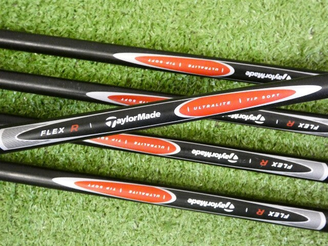 TaylorMade Rac OS Irons 7-P &amp; A Ultralite Regular Graphite