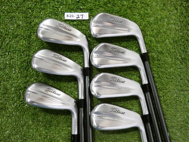 Titleist 2025 T350 Forged Irons 5-P &amp; 48* W MMT 85 Stiff Graphite Mid