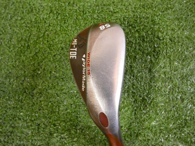 TaylorMade Milled Grind Hi-Toe Big Foot 58* 15* Lob Wedge KBS 115 Steel Oversize