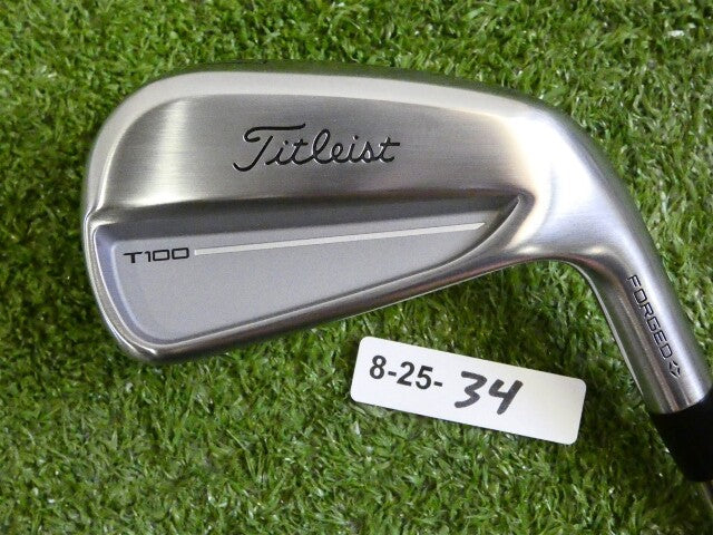 Titleist 2025 T100 Forged 7 Iron Project X 6.5 X Extra Stiff Steel Mid Mint