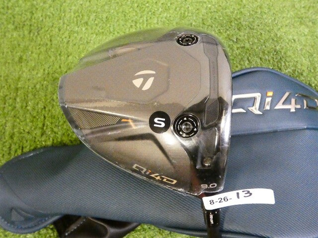 TaylorMade 2026 Qi4D 9.0* Driver REAX Mid Rotation Blue 50 Stiff with HC New