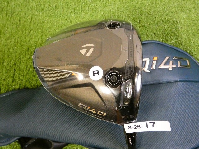 TaylorMade 2026 Qi4D 10.5* Driver REAX Mid Rotation Blue 50 Regular with HC New