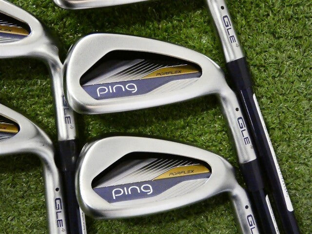 PING G Le4 Womens Irons 7-W &amp; S Alta Le Lite Ladies Graphite Black Dot Excellent