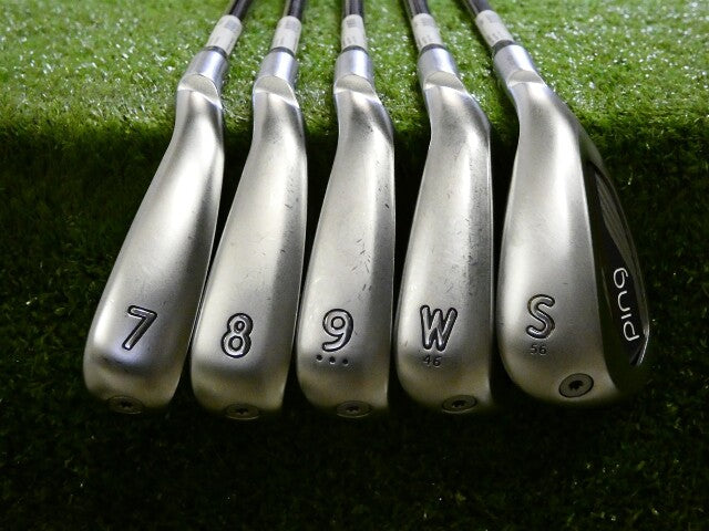 PING G Le4 Womens Irons 7-W &amp; S Alta Le Lite Ladies Graphite Black Dot Excellent