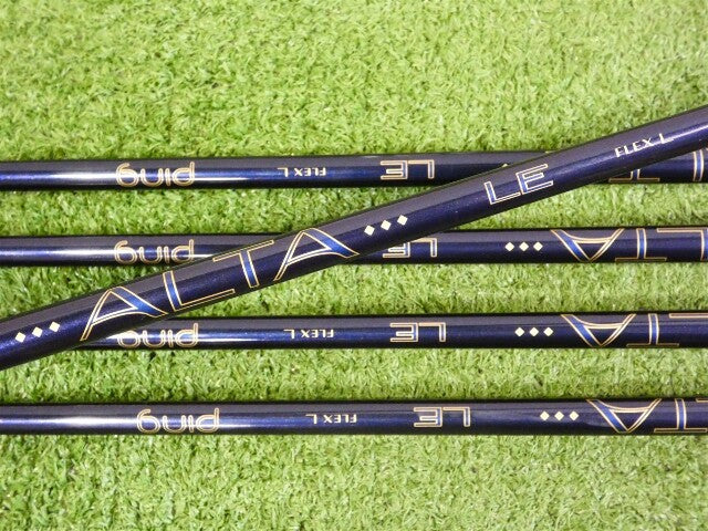 PING G Le4 Womens Irons 7-W &amp; S Alta Le Lite Ladies Graphite Black Dot Excellent