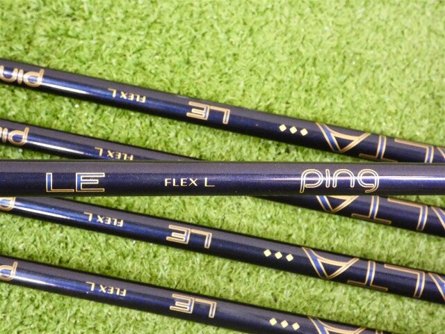 PING G Le4 Womens Irons 7-W &amp; S Alta Le Lite Ladies Graphite Black Dot Excellent