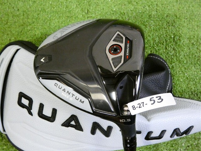 Callaway 2026 Quantum Max D 10.5* Driver Vanquish 40 Regular Graphite w HC Mint