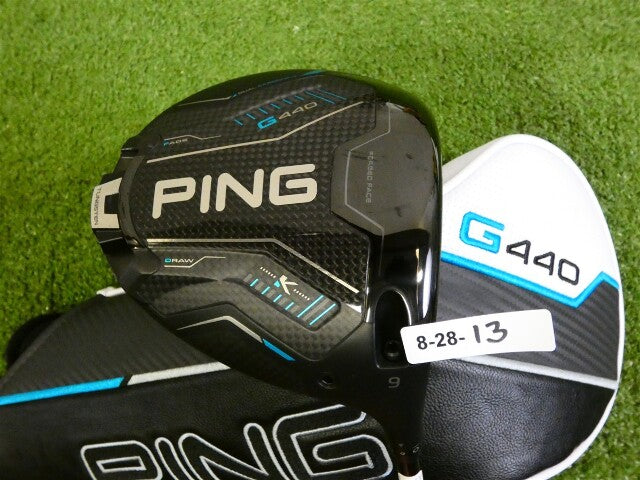 PING G440 K 9* Driver Tour 2.0 Black 65 X Extra Stiff Graphite w Headcover Mint