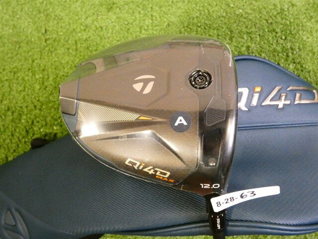 TaylorMade 2026 Qi4D Max 12.0* Driver REAX Mid Rotation Blue 50 A Senior HC New