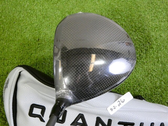 Callaway 2026 Quantum Max 9.0* Driver Denali Frost Silver 50g 6.0 Stiff w HC New
