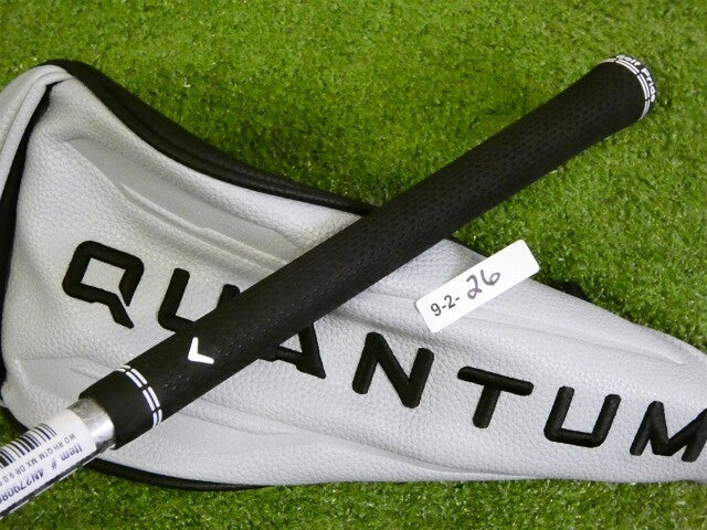 Callaway 2026 Quantum Max 9.0* Driver Denali Frost Silver 50g 6.0 Stiff w HC New