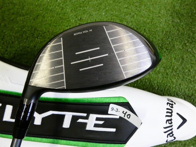 Callaway Elyte 9* Driver Denali Charcoal 50g 6.0 Stiff w Headcover Mid Excellent