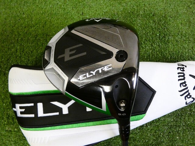 Callaway Elyte 9* Driver Denali Charcoal 50g 6.0 Stiff w Headcover Mid Excellent