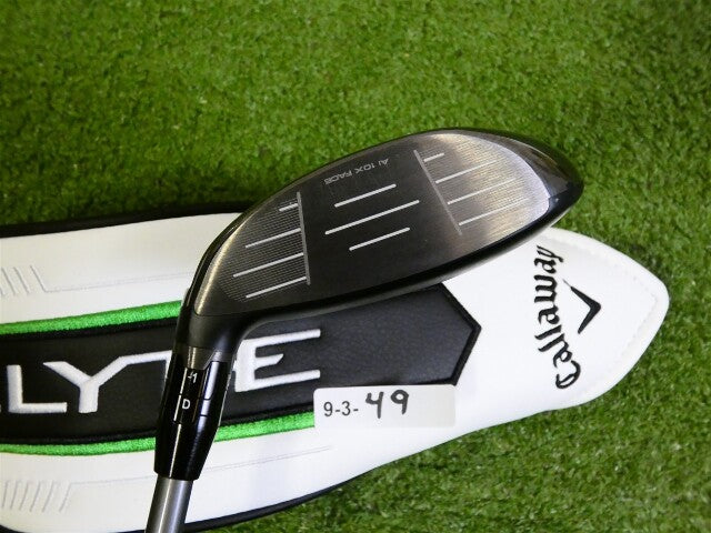 Callaway Elyte 15* 3 Wood Denali Charcoal 60g 6.0 Stiff Graphite w HC Mid Mint
