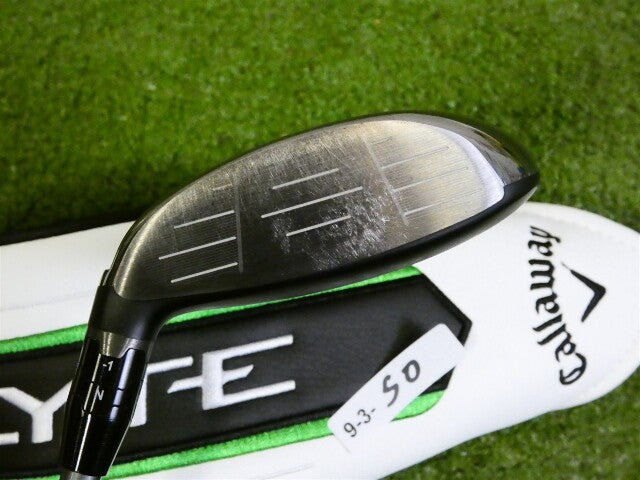 Callaway Elyte 15* 3 Wood Denali Charcoal 60g 6.0 Stiff with HC Mid Excellent