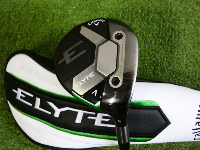 Callaway Elyte 21* 7 Wood Denali Charcoal 60 6.0 Stiff Graphite w Headcover Mid