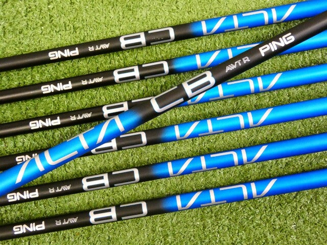 PING G740 Irons 5-W &amp; U Alta CB AWT Regular Graphite Black Dot Excellent