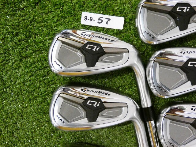 TaylorMade 2026 Qi Max Irons 5-P &amp; A KBS Max MT 85 Stiff Steel Mint