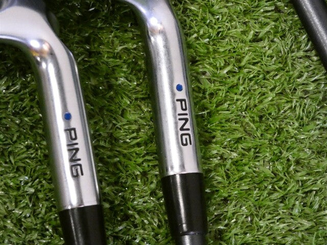 PING G410 Womens Irons 7-W, U &amp; S ACCRA 50i Ladies Graphite Blue Dot 1* Upright