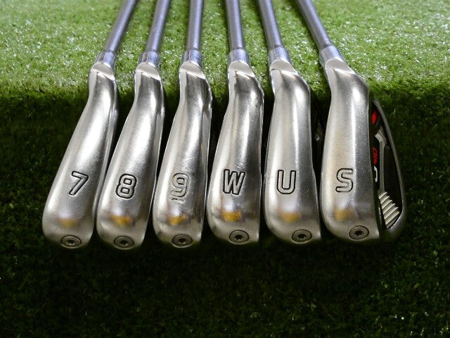 PING G410 Womens Irons 7-W, U &amp; S ACCRA 50i Ladies Graphite Blue Dot 1* Upright